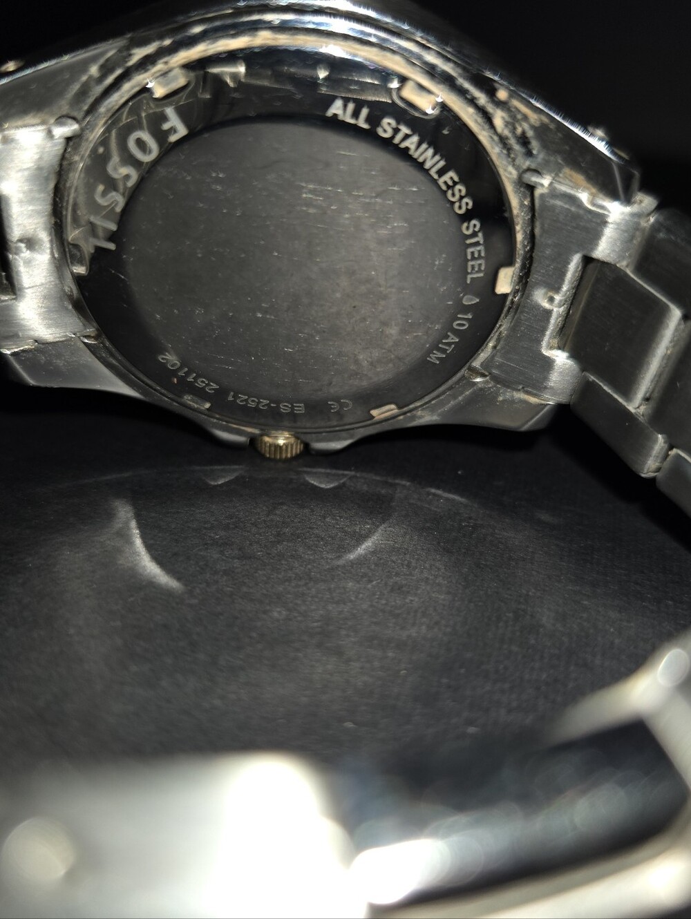 Fossil Riley Two Tone Watch - Untested - Picture 5 of 6